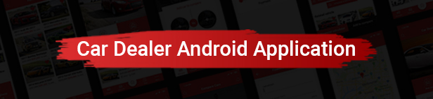 Car Dealer Native Android Application - Java - 1