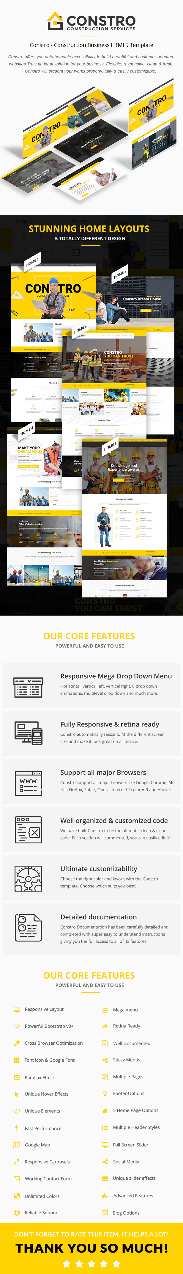 Constro - Construction Business HTML5 Template - 3
