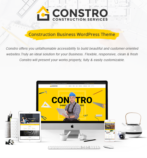 Constro - Construction Business WordPress Theme - 2
